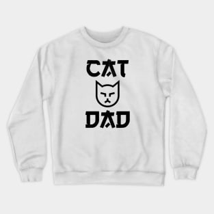 Cat Dad Crewneck Sweatshirt